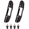 POFET 2 x Kayak Paddle Fixing Clips, Universal Plastic Kayak
