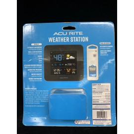 AcuRite Color Screen Weather Station w/Remote Sensor Adapter Forecast