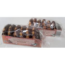2 Pack Benton's Coconut Macaroons Chocolatey, 6 Large Belgian Chocolatey Macaroons – Set of 10
