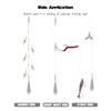 Atibin Drop Shot Fishing Weight Sinker Teardrop Saltwater Fishing Weights