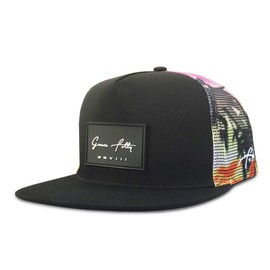 Grace Folly Trucker Hat for Men & Women. Snapback Mesh Caps (US, Alpha, One Size, One Size, Sunset Beach)