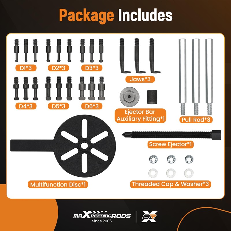 maXpeedingrods 21 in1 Bearing Puller Kit, Bearing Removal Tool, Bearing