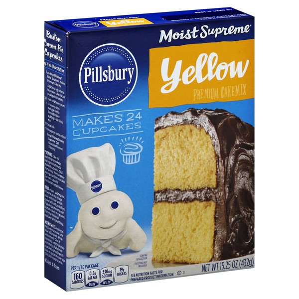 Pillsbury Classic Yellow Cake Mix, 15.25 oz