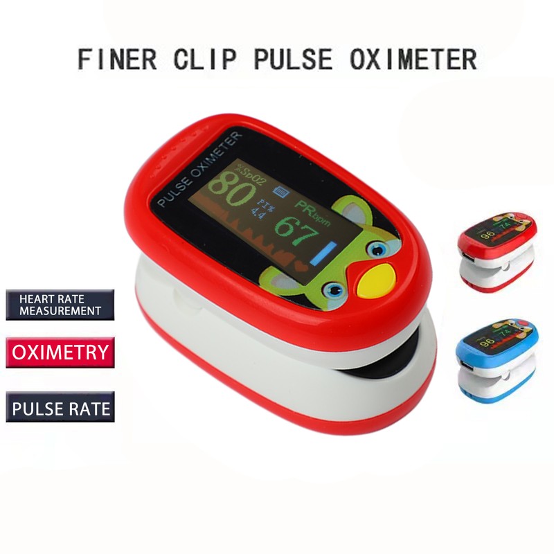 Fingertip Clip Oximeter 6 Modes Automatic USB Charging LED Blood