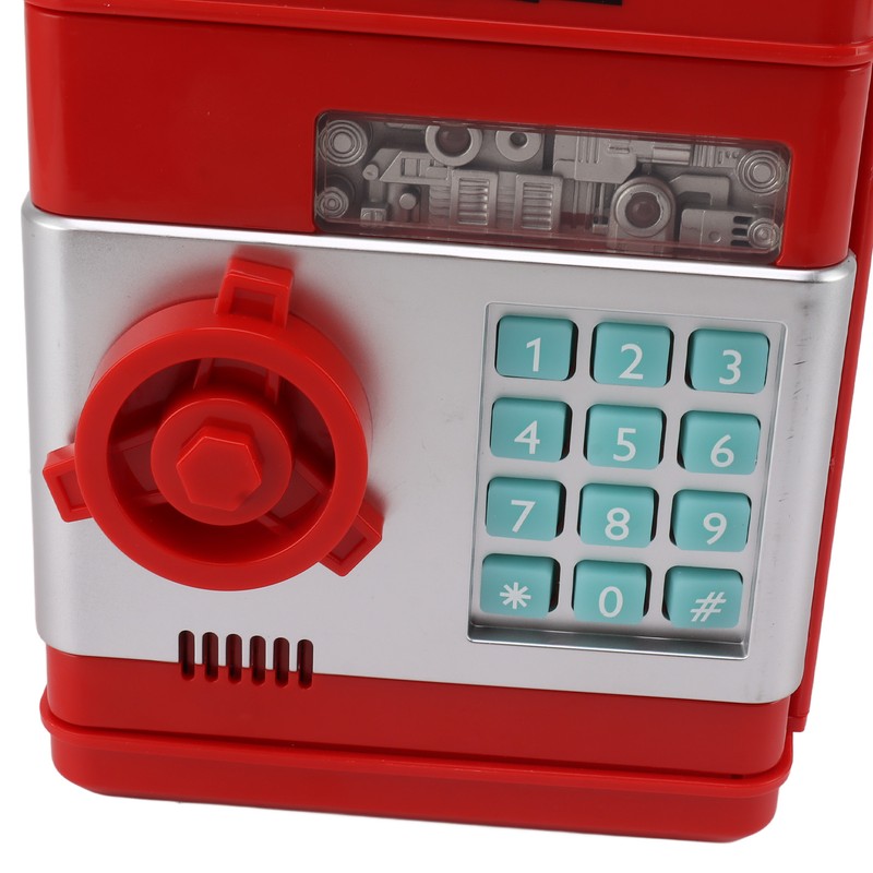 2 Modes ATM Piggy Bank Digital Electronic Paper Money Coins