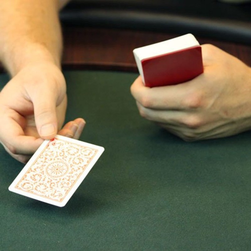 Brybelly Lot of 10 Bridge Size Cut Cards (White)