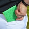 On Par Ostrich Scorecard Holder Green/Yellow