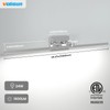 VOLISUN Modern Bathroom Vanity Light 39.4 inch, Rotatable, 24W Dimmable