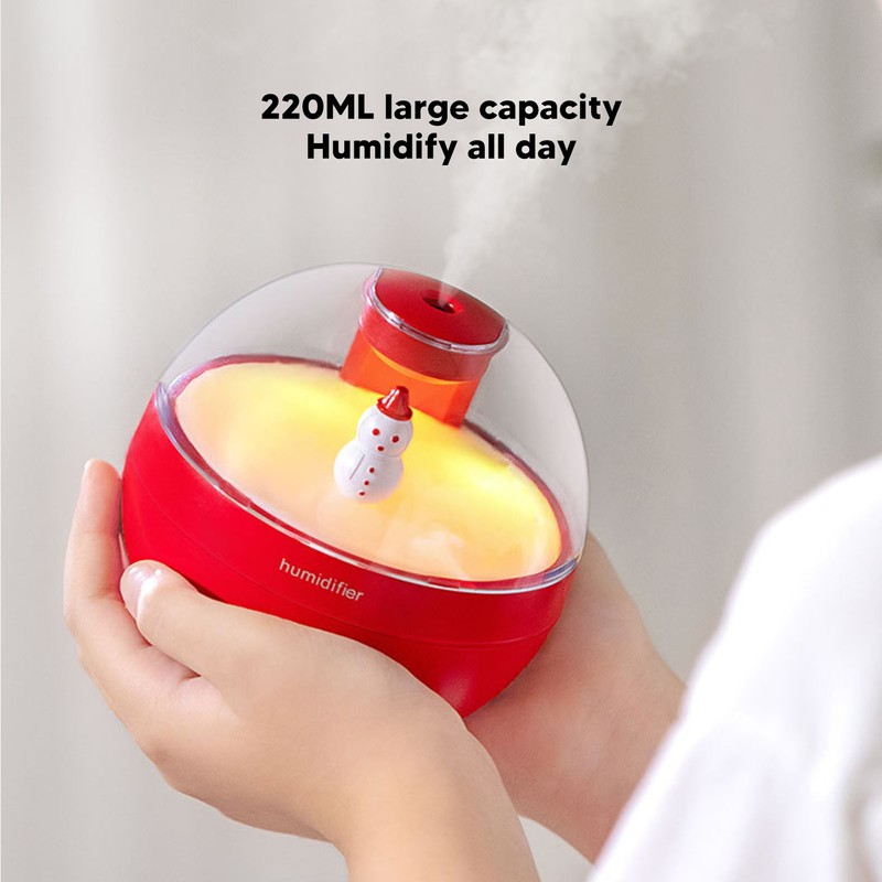 Red Mist Humidifier Hydration Spraying Automatic Power Off Safe USB