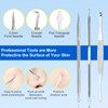 Pimple Popper Tool Kit,10 Pcs Professional Blackhead Remover Comedones Extractor