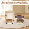 mopam Round Bedside Cabinet Round Nightstand Nordic Bedside Nightstand Bedside