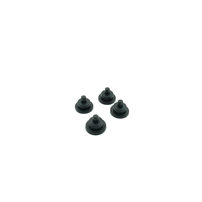 4pk-815689 Grate Rubber Feet for Wolf CT Gas Cooktop GR