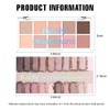 10 Eyeshadow Palette, Neutral Nude Brown Matte Eyeshadow Makeup,07