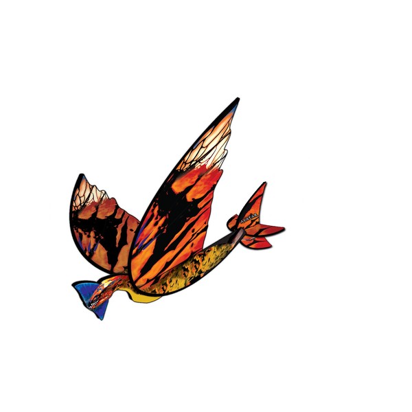 X-Kites FlexWing Avatar Glider, Orange, 16 inches