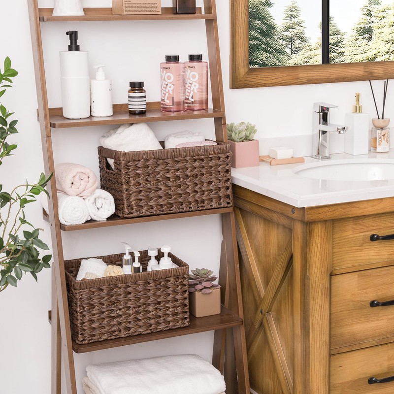 GRANNY SAYS Wicker Storage Baskets for Shelves, Wicker Baskets for