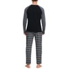 Litherday Men's Pyjamas Sets Long Sleeve Cotton Plaid Nightwear Classic