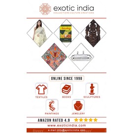 Exotic India Shri Siddha Surya Maha Yantram (Yantra for Power and Authority), 7 inch X 9.0 inch Red Brown