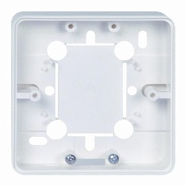 Schneider Electric Elso 504104 Device Support Flat 20 mm for Built-In Appliances, Surface-Mounted, Compatible with ELSO Renovation System, Pure White