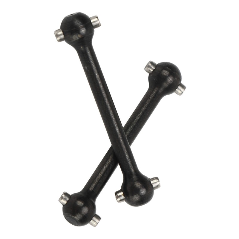 2Pcs RC Car Rear Drive Shaft Metal Rear Dog Bone