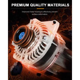 ROADFAR Alternator Compatible for for Ford for Transit-150 2015-2019,for Ford for Transit-250 2015-2019,for Ford for Transit-350 2015-2019,for Ford for Transit-350 HD 2015-2019, Replace 20384