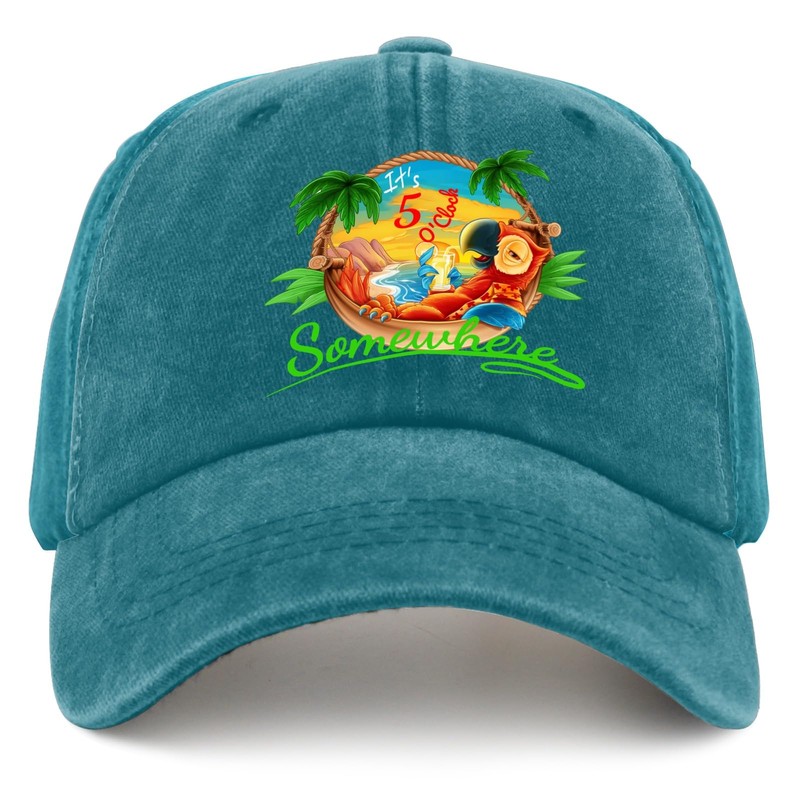 Rogany Jimmy Music Buffett Accessories Hats It is 5 O'clock