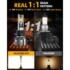 Auxbeam 9006 HB4 Fog Lights, 10000LM 400% Brighter 9006 HB4