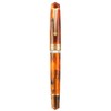 Asvine P20 Piston Fountain Pen Amber Resin, Iridium Medium Nib