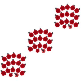 FOMIYES 3sets Flower Hairpin Camellia Hair Clip for Women Wedding Hair Accessories 25pcs*3