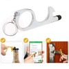 No-Touch Door Opener, 1pcs No-Touch Door Opener Opener Keyring Tool