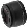 55mm 2X Camera Magnification Lens,Alloy 2X Telephoto Optical Glass Lens,
