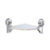 FECA FE-B1007 - Soporte de pared rectangular impermeable transparente, Angular,
