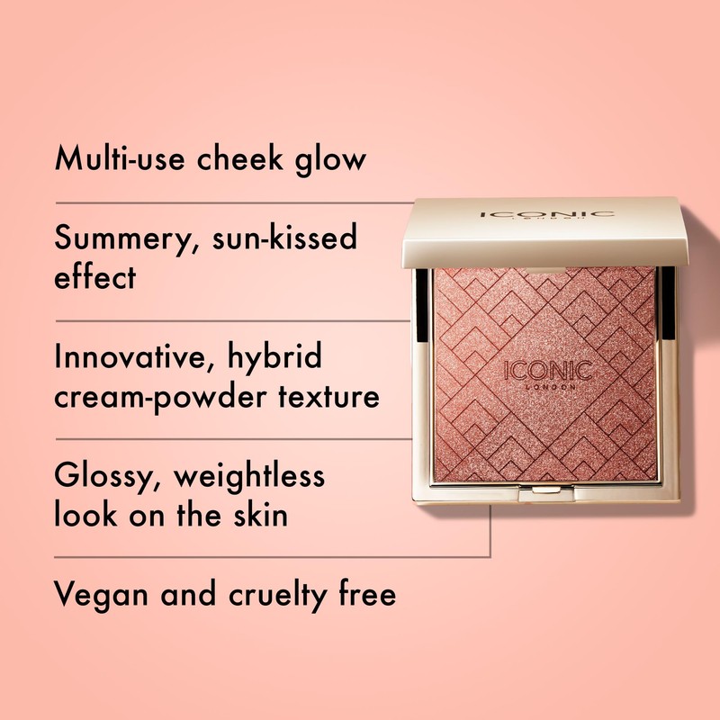 ICONIC London Kissed by the Sun Multi-Use Cheek Glow Illuminator