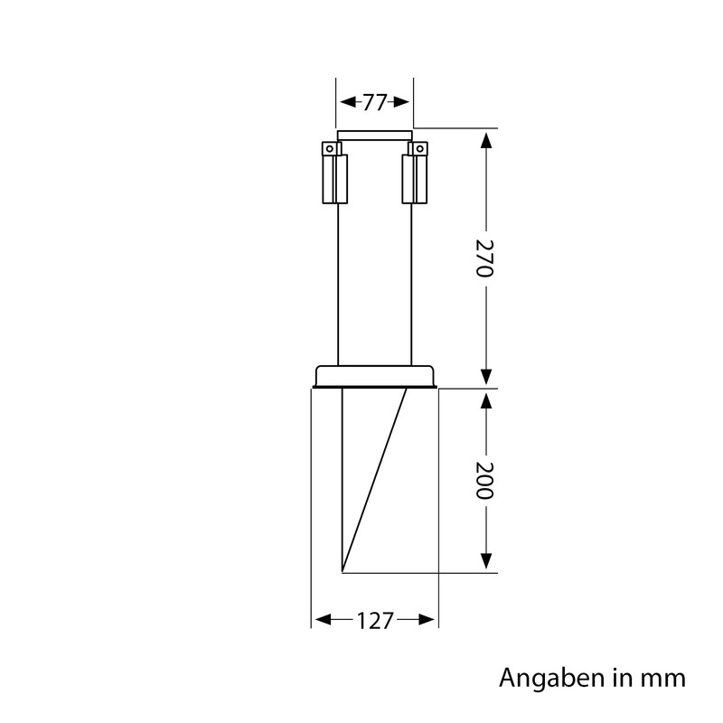 ledscom.de Poru Garden Socket Column with Ground Spike for Outdoor