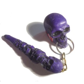 BawdyPartz Made in USA Skull Pool Billiards Cue Pocket Chalker Holder Chalk Stick 29PC-P