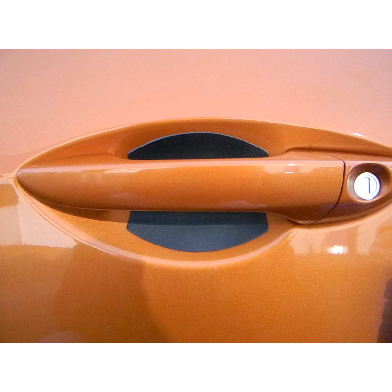 Cupeez for Cars Flat Black Auto Accessory Car Door Handle