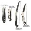 Mipcase 2PCS Portable Folding Hand Saw for Woodworking Household Use