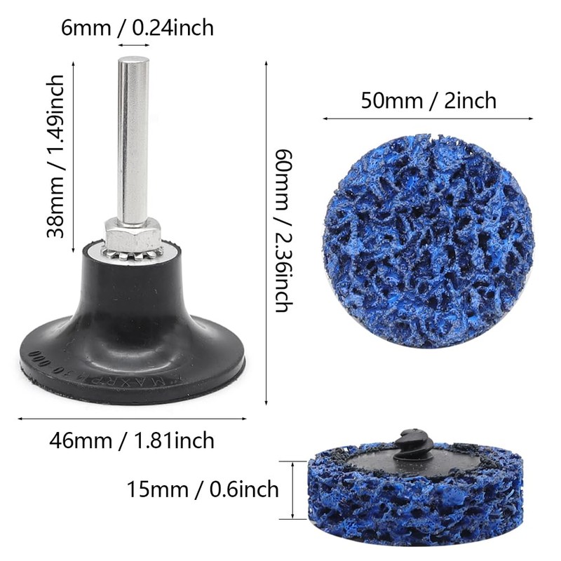 YDHfdc Pack of 12 2 inch CSD Disc Drill 50