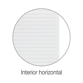 Miquelrius - Notepad, Mini pad with printed cardboard cover, 80 ruled sheets of 70 g/m², Mini notebook with white recycled paper, double spiral pad, Cute stationery, Mustard