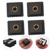 SUPVOX 4pcs Hot Shoe Mount Bracket Adapter for Camera Flash