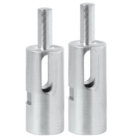 9 Gauge+11 Gauge Drill Chuck Tool EZ Twist Ties for Chain Link Fence,Easy Twist Fence Ties Tool for Chain Link Wire,EZ Drill Chuck Fit 3/8"