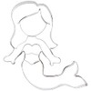 Birkmann 1010720110 Floating Mermaid Cookie Cutter, 9 cm, synthetic, Grey,