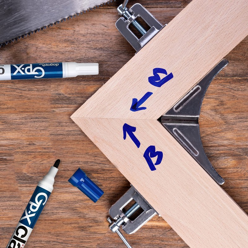 diagraph MSP 968500, GP-X Classic Paint Marker, White12 Unit/Pack