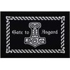 MoonWorks® Doormat with Saying Gate to Asgard Nordic Mythology Odin
