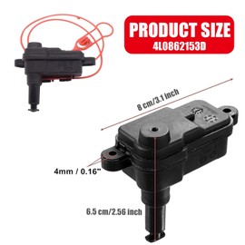 Norhogo Fuel Flap Door Release Lock Actuator Motor, Car Fuel Flap Door Release Lock fit for A6 A7 Q3 Q7 4L0862153D