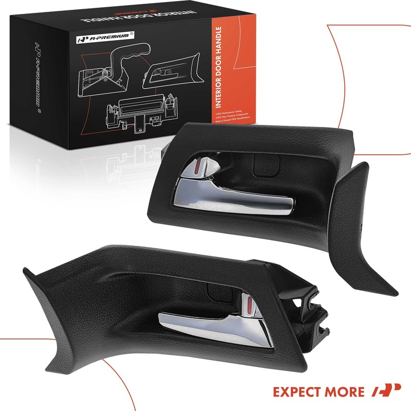 A-Premium Inside Interior Door Handles Compatible with Pontiac G8 2008-2009,