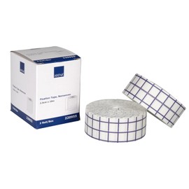 ABENA ABENA Fixierpflaster 10 m x 2,5cm Rolle, Weiss, Verpackt 2 Stück, Wundpflaster, Rollenpflaster, Heftpflaster, Pflasterrolle Wundverband, Klebepflaster, Medizinisches Klebeband, Wundkleber