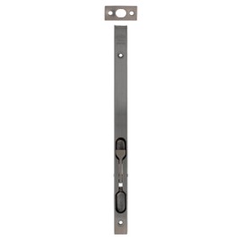 Amig - Stainless Steel Door Bolt | Bolt Mod. 401 | Door Lock in Chum | Gate Lock Bolt Door Slider | Dimensions: 162 x 17 | Mortise Lock | Suitable for Double Wing Doors