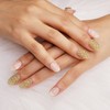 Matcha embo handmade nail tip - ballerina / 말차엠보 수제네일팁