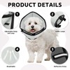 Dog Collar Soft After Surgery, Adjustable Anti-Leak Protection Dog, Breathable