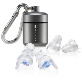 Mumba Musicians Ear Plugs, Upgraded High Fidelity Ear Plugs in Samller Size, 25dB Concert Earplugs Reduce Noise for All Frequency, High Decibel Ear Plugs for Musicians, Festival, DJ’s